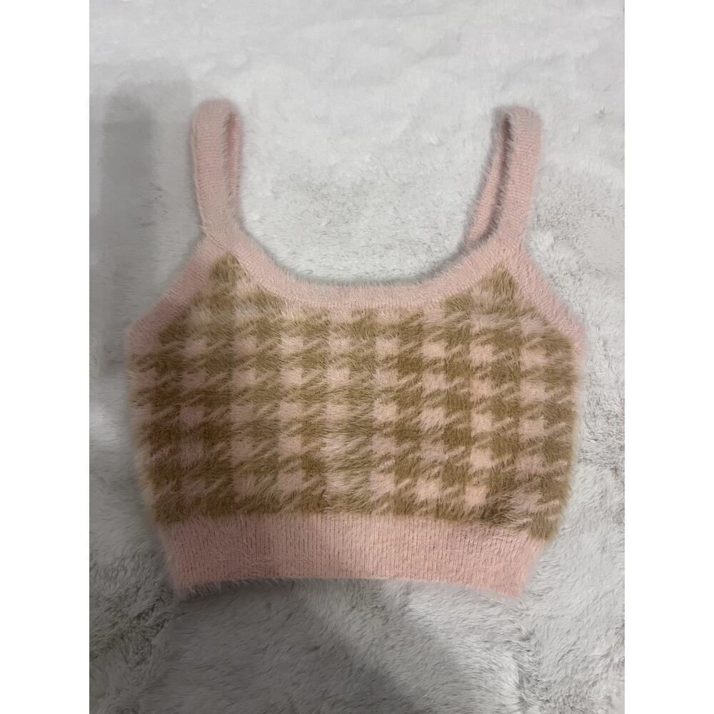 Chic For Love & Lemons Cher Crop Tank New XS